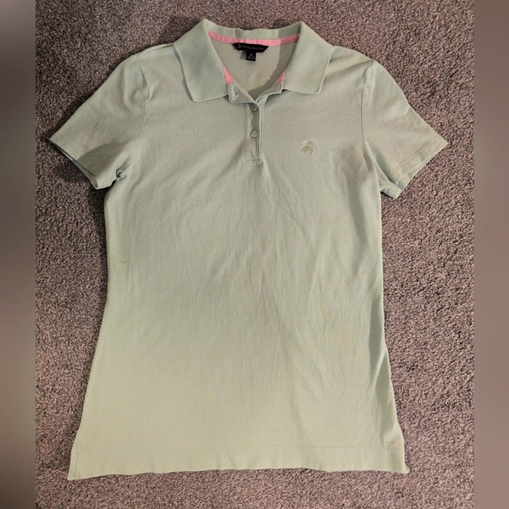 Brooks Brothers Light Green Polo Shirt